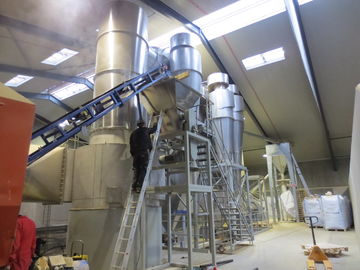 Double Cyclone  Air Stream Dryer Machine   In Food Industry