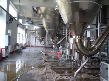 SUS304 Egg Powder Centrifugal Atomizer Spray Dryer with steam heating and PLC and HIM control system