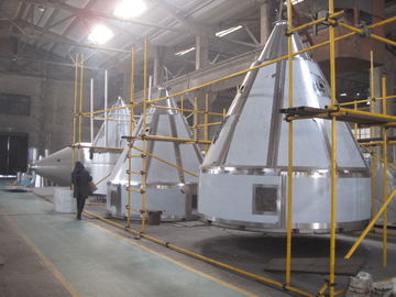 Two Grade Cyclone Horizontal Air Stream Spray Dryer , Rotary Atomizer Spray Dryer