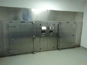 Custom Clean Dryer Oven Machine With Cross Flow Steam / Electrical Heating
